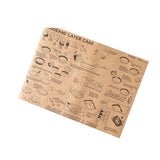 100pcs Sandwich Wrappers Oil Blotting Coated Paper Air Fryer Baking Parchment - Pink Strawberry