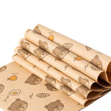 100pcs Sandwich Wrappers Oil Blotting Coated Paper Air Fryer Baking Parchment - Delicious Recipes