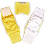 Dog Apparel: S Male Dog Puppy Nappy Diaper Belly Wrap Band Sanitary Pants Underpants - Grey