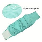Dog Apparel: S Male Dog Puppy Nappy Diaper Belly Wrap Band Sanitary Pants Underpants - Yellow