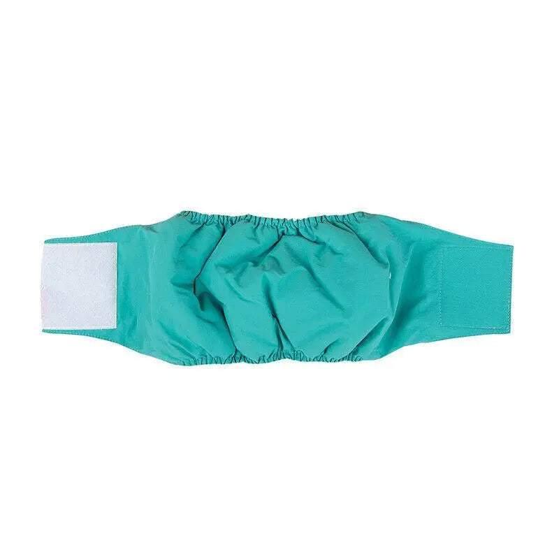 Dog Apparel: S Male Dog Puppy Nappy Diaper Belly Wrap Band Sanitary Pants Underpants - Yellow
