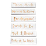 Other Wedding Decorations: Bridal Party Sash Rose Gold Bride Bridesmaid Maid Honour Mother Hens Night Wear - Bride To Be
