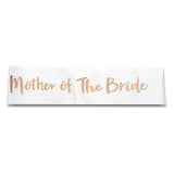 Other Wedding Decorations: Bridal Party Sash Rose Gold Bride Bridesmaid Maid Honour Mother Hens Night Wear - Maid Of Honour