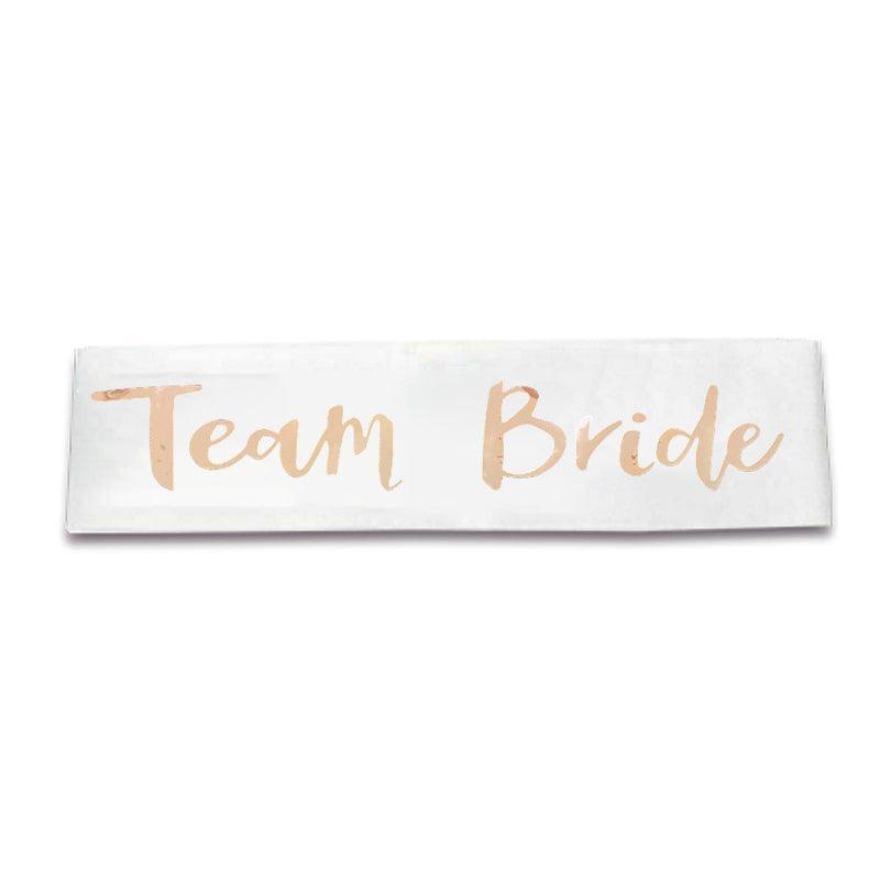 Other Wedding Decorations: Bridal Party Sash Rose Gold Bride Bridesmaid Maid Honour Mother Hens Night Wear - Mother Of The Bride