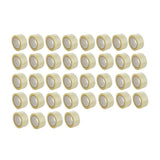 Postage Satchels & Boxes: Clear Packing Tape 48mm x 100m for Carton Sealing 6 to 48 Rolls - 48 Rolls