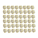 Postage Satchels & Boxes: Clear Packing Tape 48mm x 100m for Carton Sealing 6 to 48 Rolls - 6 Rolls