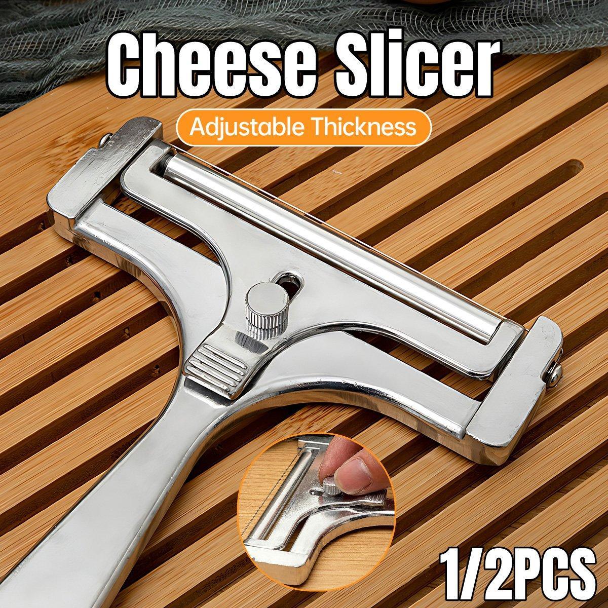 Kitchen Utensils: 1/2 PCS Butter Cheese Grater Slicer Scraper Stainless Steel Kitchen Gadget Tool - 2PCS