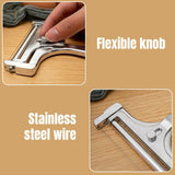 1/2 PCS Butter Cheese Grater Slicer Scraper Stainless Steel Kitchen Gadget Tool - 2PCS