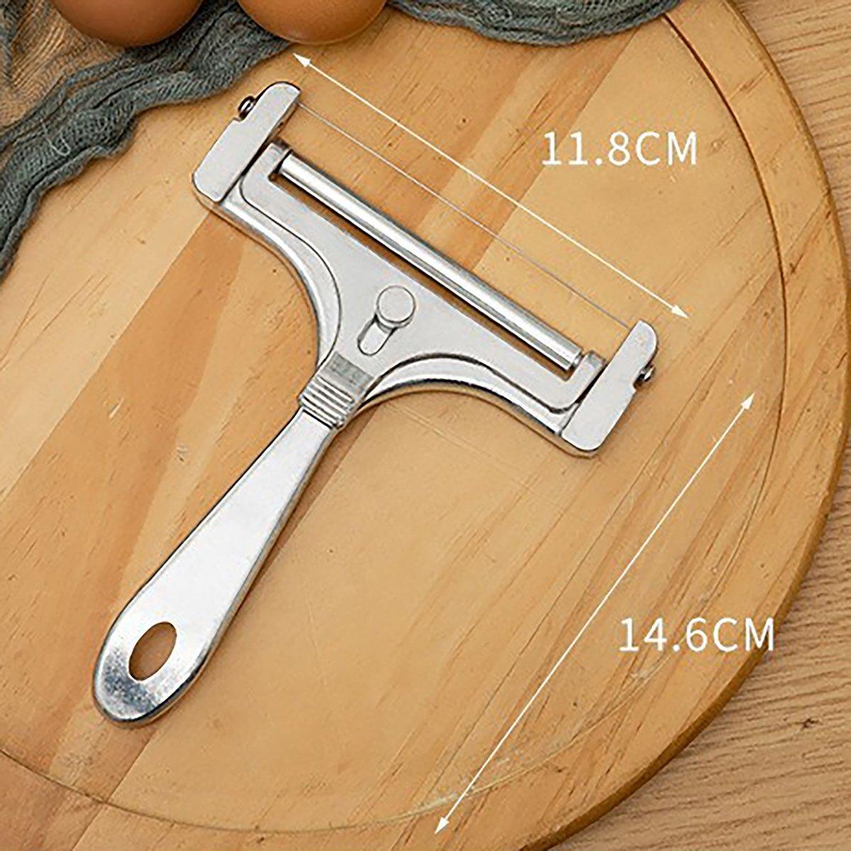 Kitchen Utensils: 1/2 PCS Butter Cheese Grater Slicer Scraper Stainless Steel Kitchen Gadget Tool - 2PCS