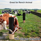 Farm Equipment: Cattle Body Brush Scratching Pad Assistant Tool for Farm Pasture Cow and Sheep