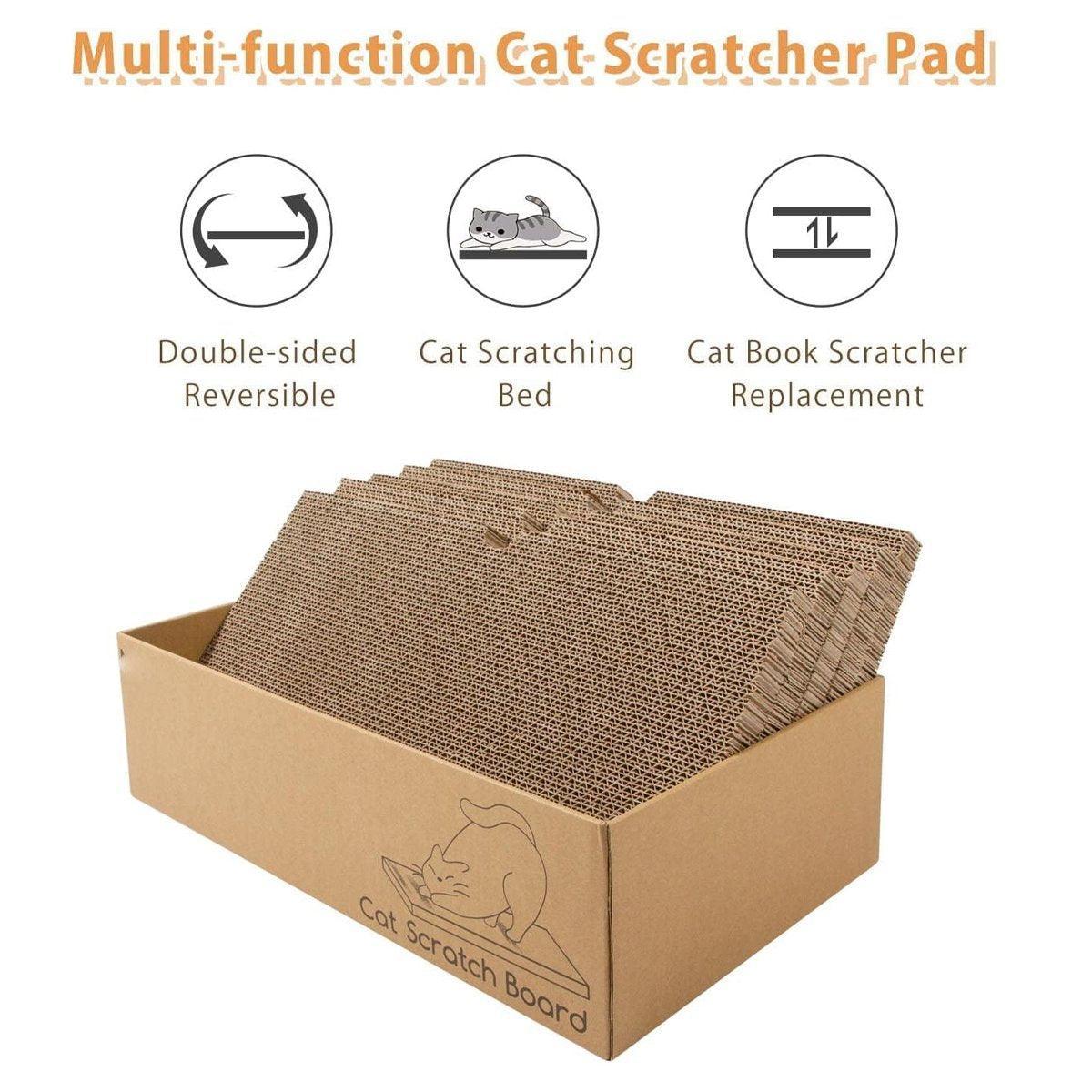 Cat Scratchers: Eco-Friendly Corrugated Cardboard Cat Scratcher Cartoon Design and Play Hole