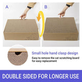 Cat Scratchers: Eco-Friendly Corrugated Cardboard Cat Scratcher Cartoon Design and Play Hole