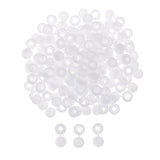 100/200X Plastic Screw Cover Caps Holes Cams Furniture Kitchen Button Nuts Bolts - Black