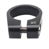 30mm Bike Seatpost Clamp Screw Lock for Balance Bike Fixie and MTB