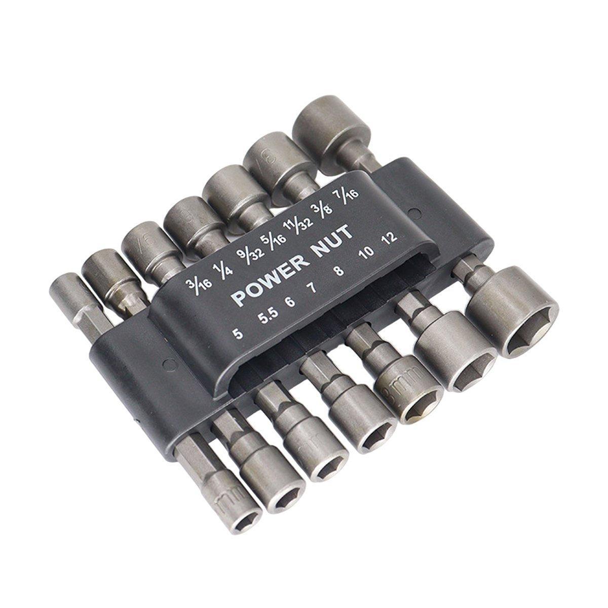 Screwdrivers: 14PCS Hexagonal Handle Electric Screwdriver Set with Bits Drill Power Tool Kit