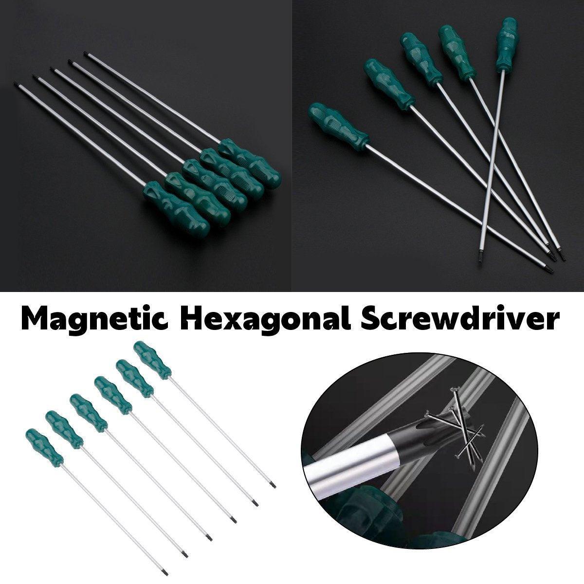 Screwdrivers: Extension Tip Screwdriver Bit Set Hex Shank Hand Tool for Precision Repairs - T15