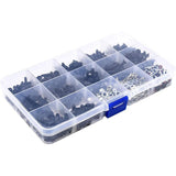 Hardware Hooks: 500PCS/Set RC Screws Box Repair Tool Kit for 1/10 HSP RC Car DIY Accessories
