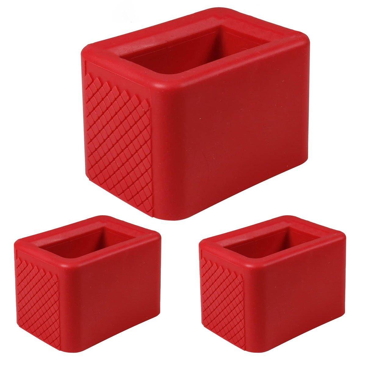 Automotive Parts: 3PCS Vehicle Buckle Insert Slot Lifter Silicone Spacer Block