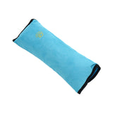 1/2× Soft Plush Car Shoulder Pad and Cushion Pillow for Travel Comfort - Beige