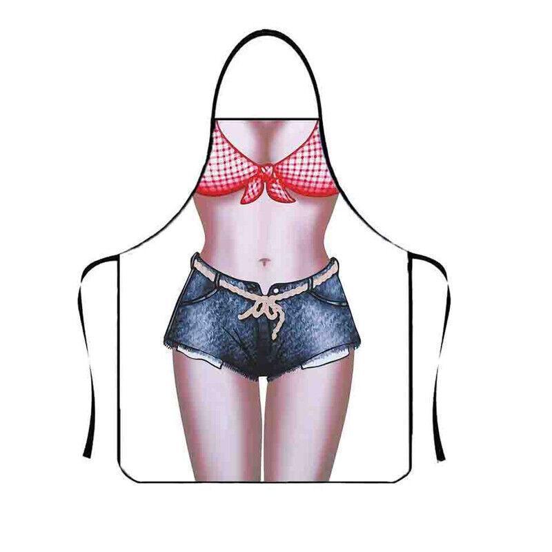 Aprons: Funny Adult Men Women Novelty Aprons Party Game Cooking Kitchen BBQ Baking - Sexy Lace