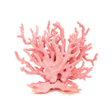 Aquarium Decor: Soft Coral Realistic Water Plants Aquarium Decoration Fish Tank Seawater Set - Pink