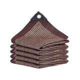 Canopies & Gazebos: Breathable Sun Shade Sail Canopy Cover Curved Edge Patio Awning Outdoor Brown