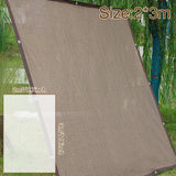 Canopies & Gazebos: Breathable Sun Shade Sail Canopy Cover Curved Edge Patio Awning Outdoor Brown