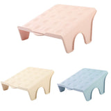 Shoe Storage: 5pcs Double Layer Shoe Rack Simple Storage Organizer Space Saving Shoe Holder - Pink