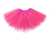 Women's Bottoms: Womens Tulle Tutu Skirt Dressup Party Costume Ballet  Dance Wear - Black