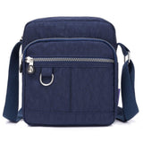 Men's Accessories: Ladies Shoulder Bag Nylon Fabric Lightweight Crossbody Small Casual Handbag - Apricot