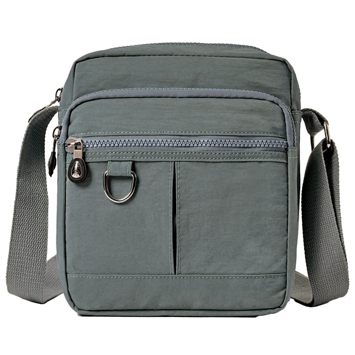 Men's Accessories: Ladies Shoulder Bag Nylon Fabric Lightweight Crossbody Small Casual Handbag - Black