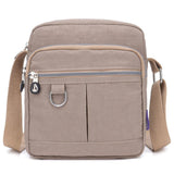 Men's Accessories: Ladies Shoulder Bag Nylon Fabric Lightweight Crossbody Small Casual Handbag - Purple