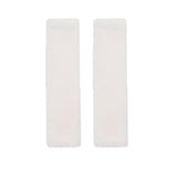 Automotive Parts: Winter Plush Shoulder Strap Cover Neck Cushion Pad for Comfortable Car Travel 2PCS - Grey