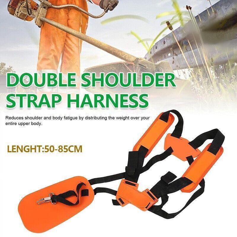 Gardening Accessories: Universal Double Shoulder Harness Strap for Brush Cutter and Whipper Snipper