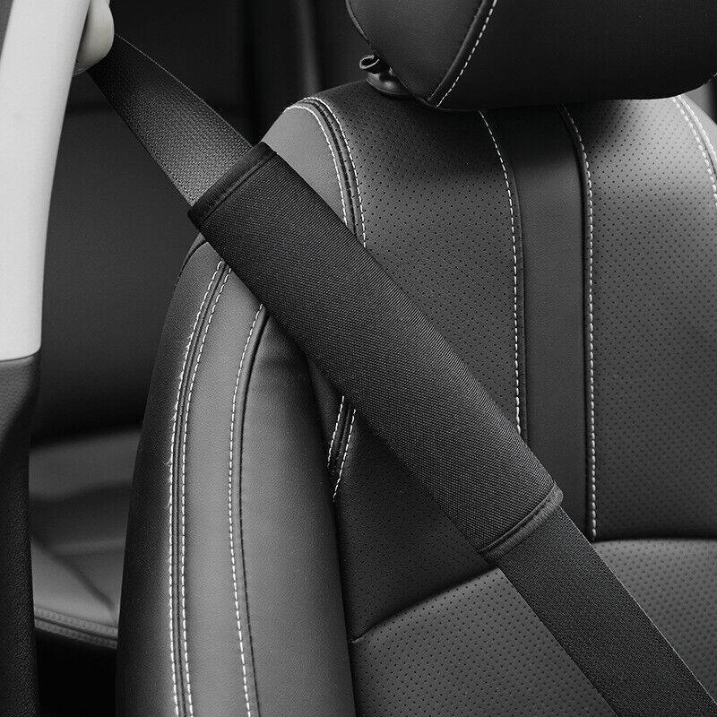 Automotive Parts: 4Pcs Car Shoulder Strap Cover Soft Pad Protector Harness Cushion Fluffy