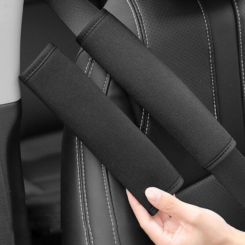 Automotive Parts: 4Pcs Car Shoulder Strap Cover Soft Pad Protector Harness Cushion Fluffy