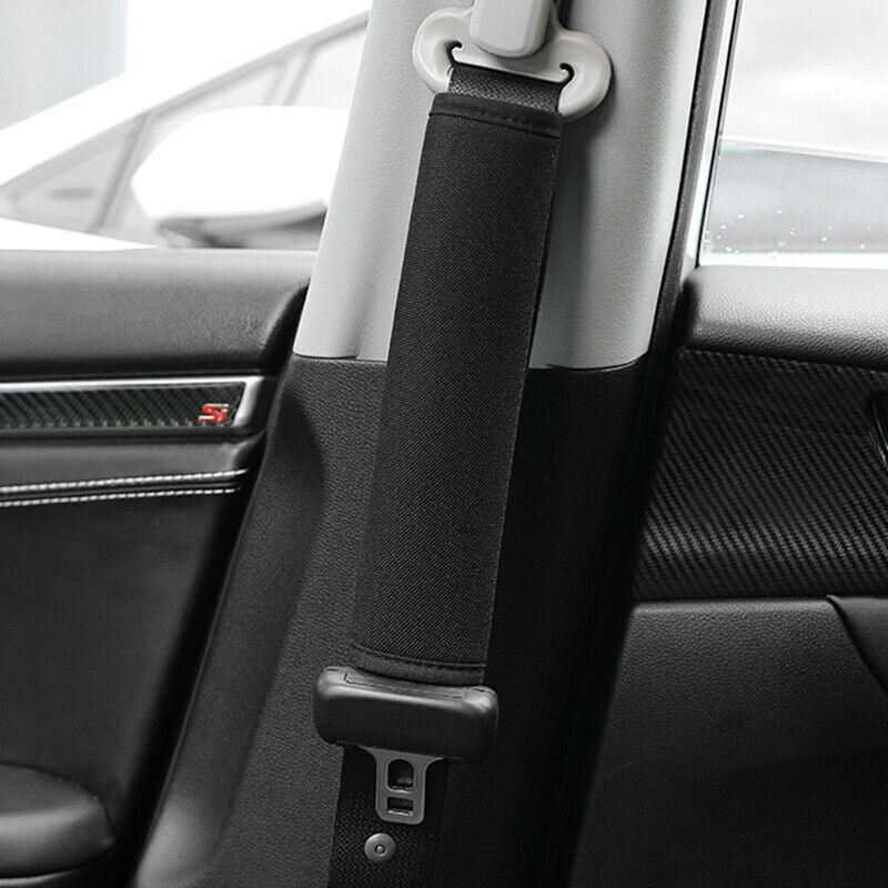 Automotive Parts: 4Pcs Car Shoulder Strap Cover Soft Pad Protector Harness Cushion Fluffy