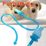 Pet Grooming Supplies: Pet Shower Connector Wash Hose Attachment Sprinkler Handheld Rinser Dogs Bathing