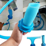 Pet Grooming Supplies: Pet Shower Connector Wash Hose Attachment Sprinkler Handheld Rinser Dogs Bathing