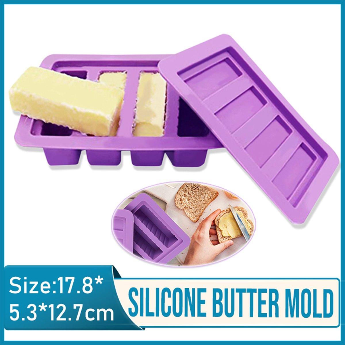 Bakeware & Accessories: Silicone Butter Mould Nonstick Paste Mould Reusable Baking Tool for Kitchen Use