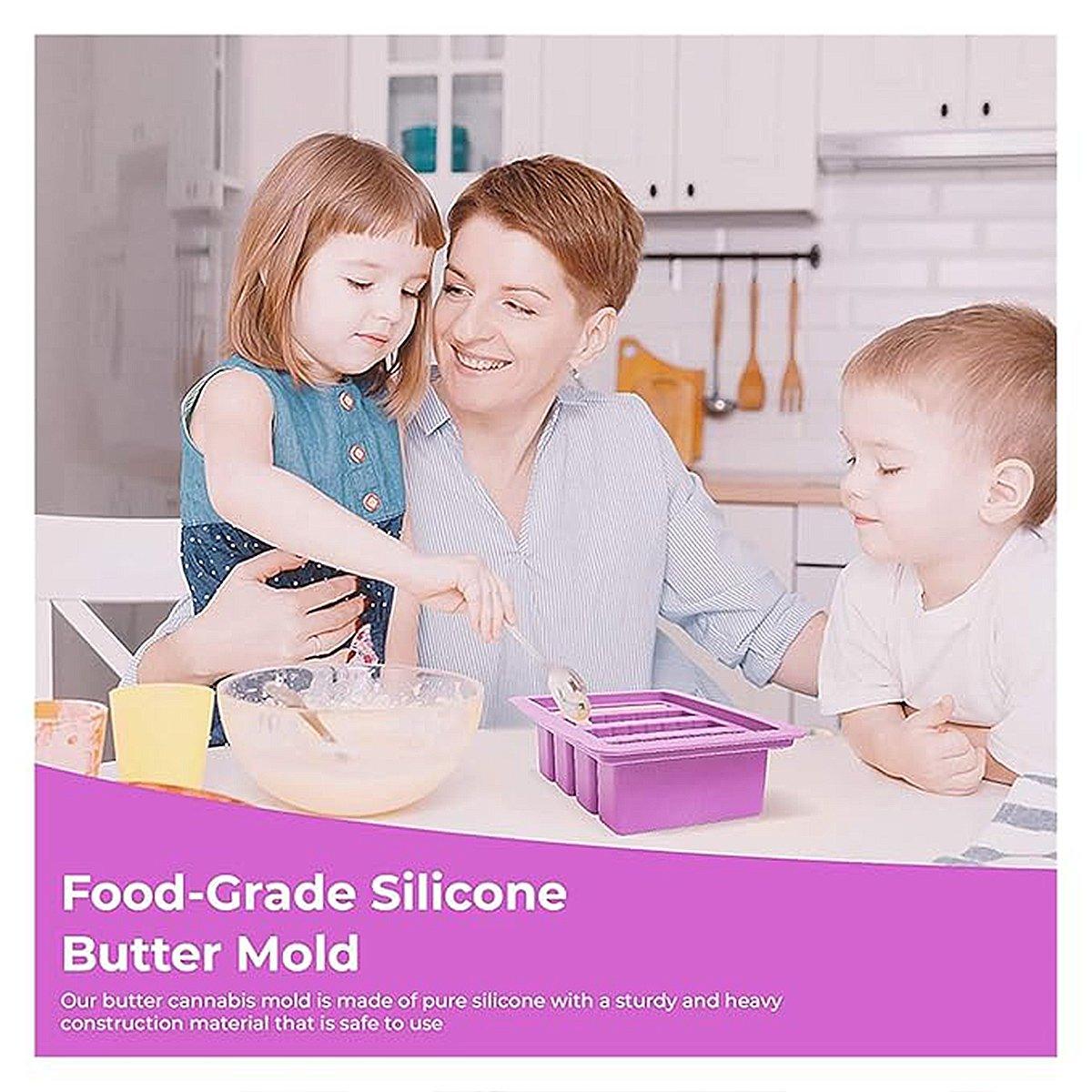 Bakeware & Accessories: Silicone Butter Mould Nonstick Paste Mould Reusable Baking Tool for Kitchen Use