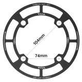Bicycle Parts: Round Bicycle Gear Disc Cover Single Speed Wheel Protection Shield for Bike Use
