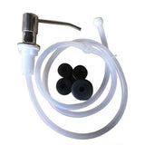 Shower Accessories: Stainless Steel Sink Soap Dispenser Extension Tube Kit Kitchen Sink Pumps Hand