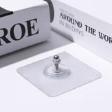 10X Punch-Free Adhesive Wall Hanging Hooks - 10mm