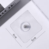 10X Punch-Free Adhesive Wall Hanging Hooks - 16mm