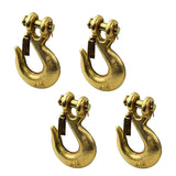 Hardware Hooks: 4pcs Sheep Horn Grab Hooks Slide Hooks Chain Link Hooks Heavy Duty Hanging Tools