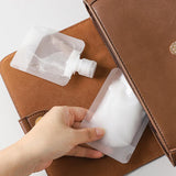 15PCS Reusable Cosmetic Travel Leakproof Pouch Set 30ml 50ml 100ml