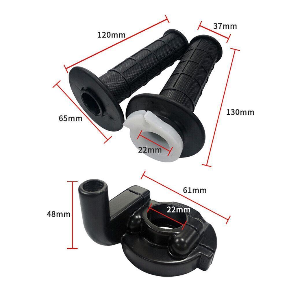 Automotive Parts: Twist Throttle Housing Hand Grip+120CM Cable 110cc 250cc PIT PRO Quad Dirt Bike