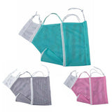 Pet Grooming Supplies: Cat Supplies Washing Bags for Pet Bathing Nail Trimm Mesh Cat Grooming Bath Bag - Grey