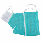 Pet Grooming Supplies: Cat Supplies Washing Bags for Pet Bathing Nail Trimm Mesh Cat Grooming Bath Bag - Grey